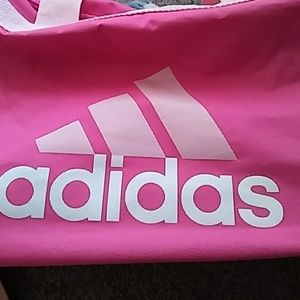 Adidas pink sports bag